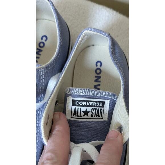EUC Converse Chuck Taylor Low Top Sneaker Slate Lilac Purple Women’s 7/Men’s 5 - Picture 7 of 11